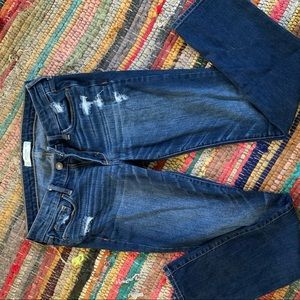 Distressed Abercrombie & Fitch jeans
